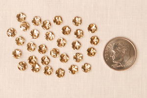 Die Stamped Gilt Spangles