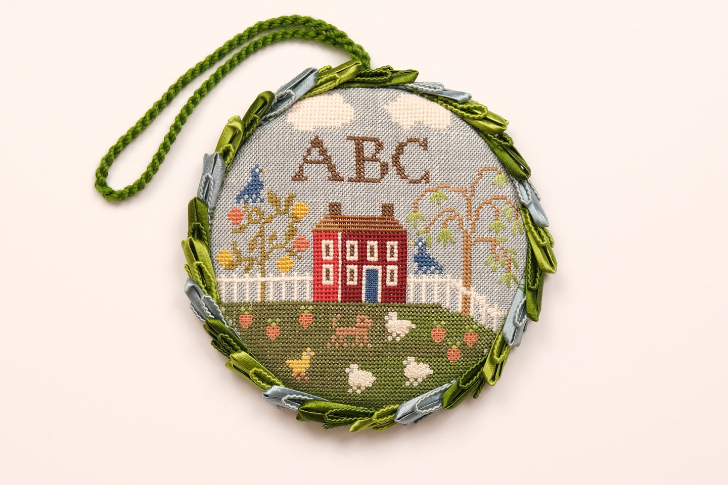 Fancy Finishes Sampler Ornament