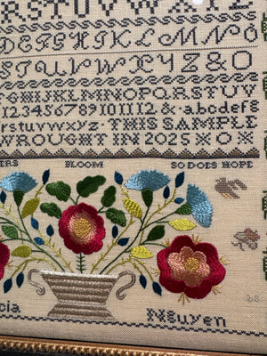 A Garland in Silk Sampler
