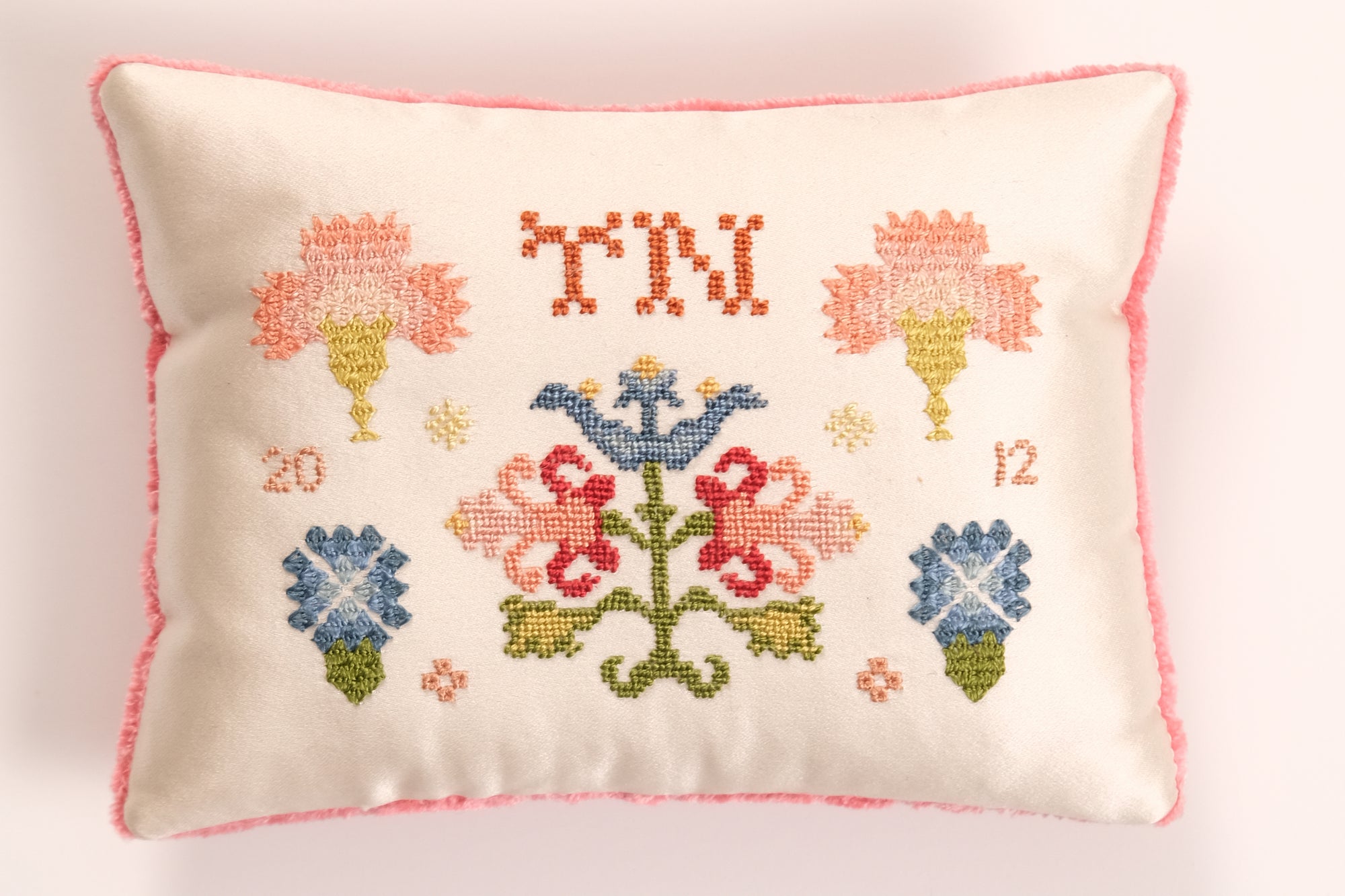 Martha's Silk Satin Pincushion