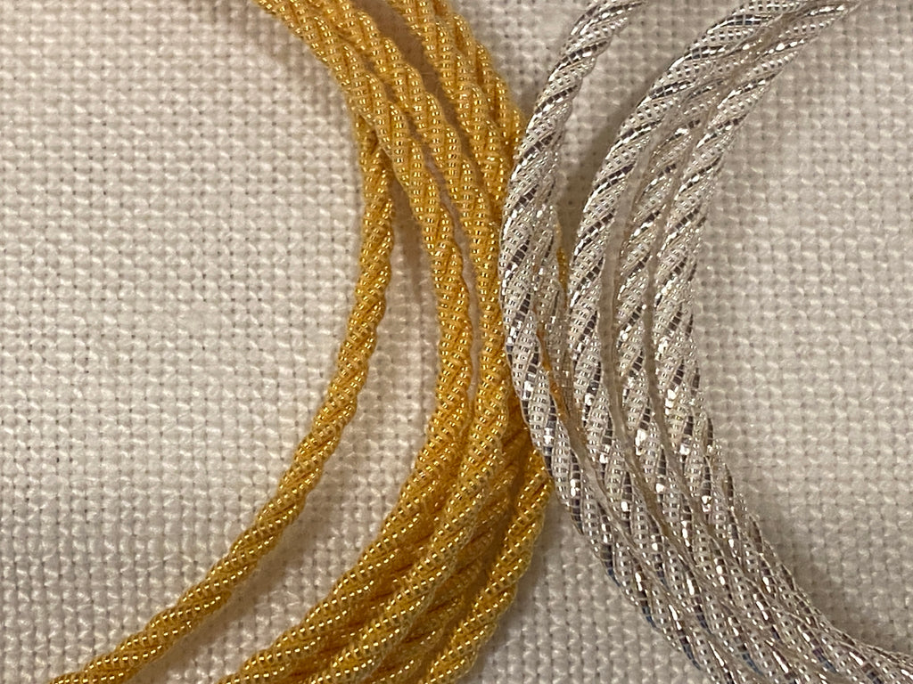 Gilt and Silver Cords