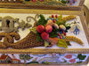 Double Casket with Four Seasons Design in Stumpwork Project Course